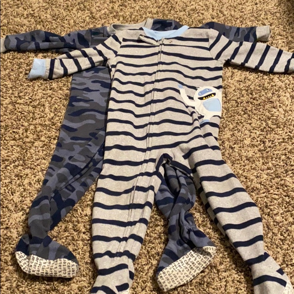 Two pair winter pajamas